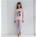 Пижама для девочки с штанами Лисички 9070