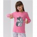 Пижама для девочки с штанами Лисички 9071