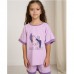 Піжама для дівчинки шорти та футболка 19198 Піжама для дівчинки шорти та футболка 19198