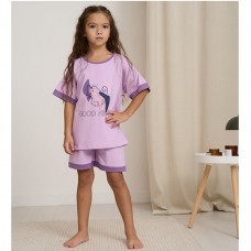 Піжама для дівчинки шорти та футболка 19198