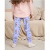 Піжама для дівчинки з штанами 19201 Піжама для дівчинки з штанами 19201