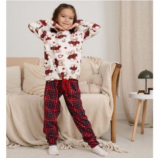 Піжама для дівчинки з штанами 19202