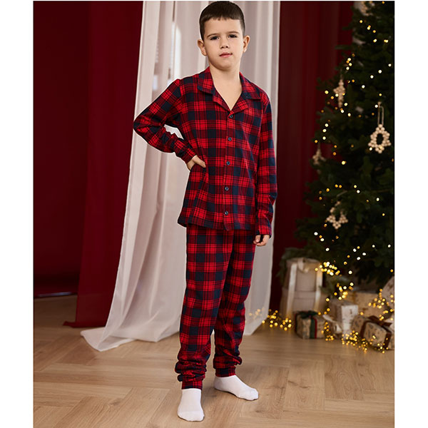 Піжама для хлопчика штани та сорочка 19210 Піжама для хлопчика штани та сорочка 19210