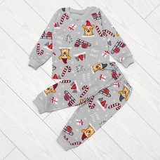 Піжама дитяча з штанами Новорічна 19226