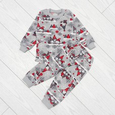 Піжама дитяча з штанами Новорічна 19227