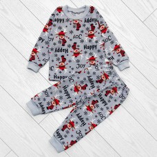 Піжама дитяча з штанами Новорічна 19228