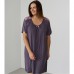 Сорочка женская фиолетовая 10030