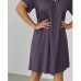 Сорочка женская фиолетовая 10030