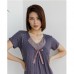Рубашка жіноча фіолетова Nicoletta 9475