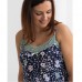 Рубашка жіноча квітковий принт Nicoletta 10096