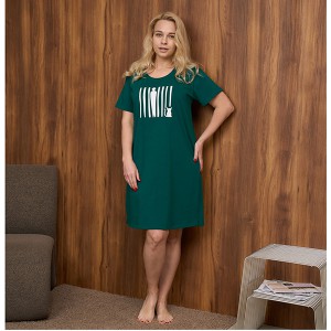 Туніка жіноча бирюзова малюнок 19442