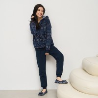 Спортивный костюм жіночий синій байка 19660