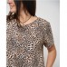 Туніка жіноча з кишенями леопардова 14900