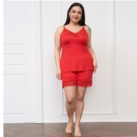 Жіноча віскозна піжама із шортами черовна Туреччина 19383
