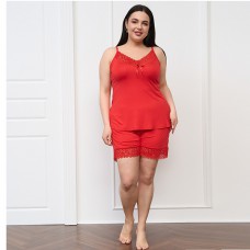 Жіноча віскозна піжама із шортами черовна Туреччина 19383