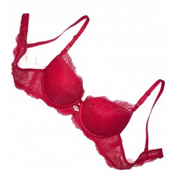 Бюстгальтер жіночий кораловий без пуш-ап Weiyesi 0847