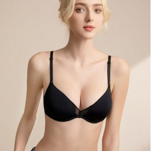 Бюстгальтер жіночий чорний без пуш-ап Weiyesi 01197