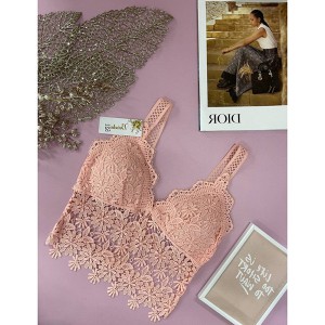 Мереживний Жіночий топ подовжений Beisdanna 01165 - 1 шт.