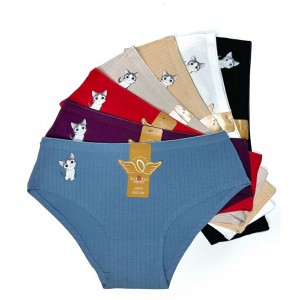 Жіночі труси сліпи безшовні в рубчик Lavolle 01122 - 1 шт