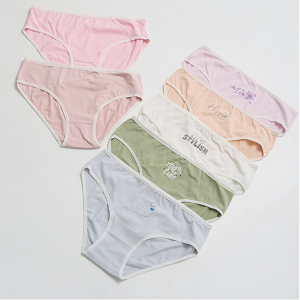 Жіночі труси сліпи однотонні Напис 19760 - 7 шт