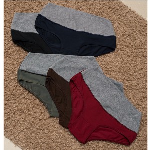 Труси жіночі стрінги однотонні 19773 - 5 шт