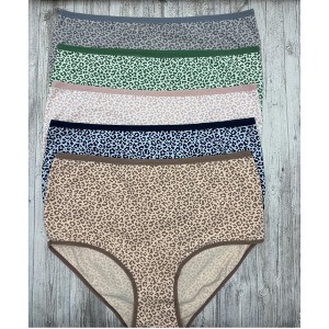 Жіночі трусики сліпи леопард 19775 - 5 шт