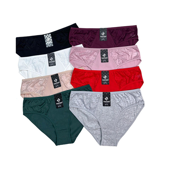 Жіночі труси сліпи Anttifu 19583 - 7 шт Жіночі труси сліпи Anttifu 19583 - 7 шт
