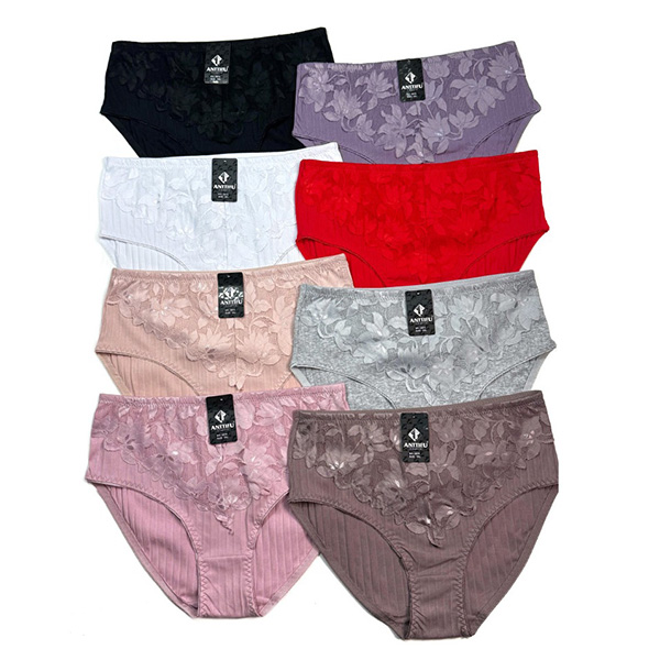 Жіночі труси сліпи Anttifu 19583 - 7 шт Жіночі труси сліпи Anttifu 19583 - 7 шт