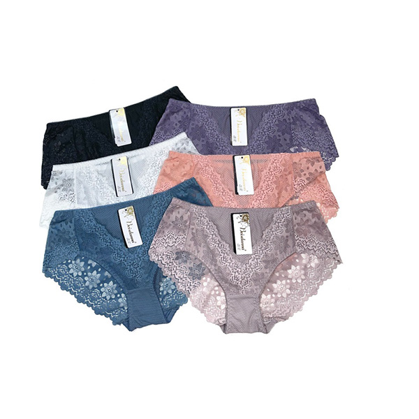 Жіночі труси стрінги Anttifu 19625 - 7 шт Жіночі труси стрінги Anttifu 19625 - 7 шт