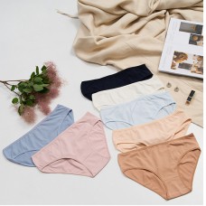 Жіночі труси сліпи бавовна однотонні 19395 - 7 шт