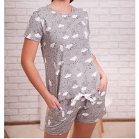 Женская пижама с шортами 3839